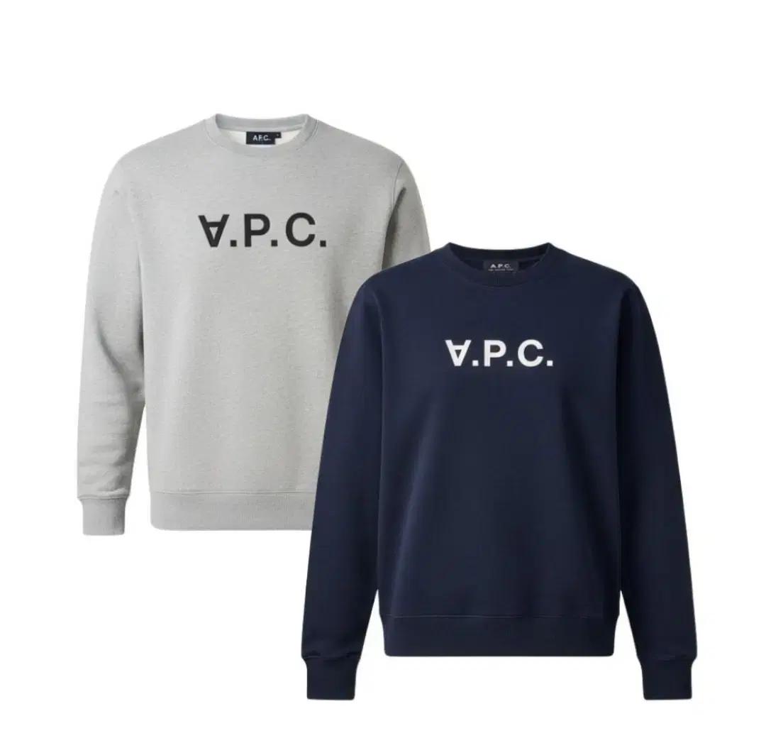 미개봉 최저가 병행수입 정품 A.P.C 크루넥 맨투맨