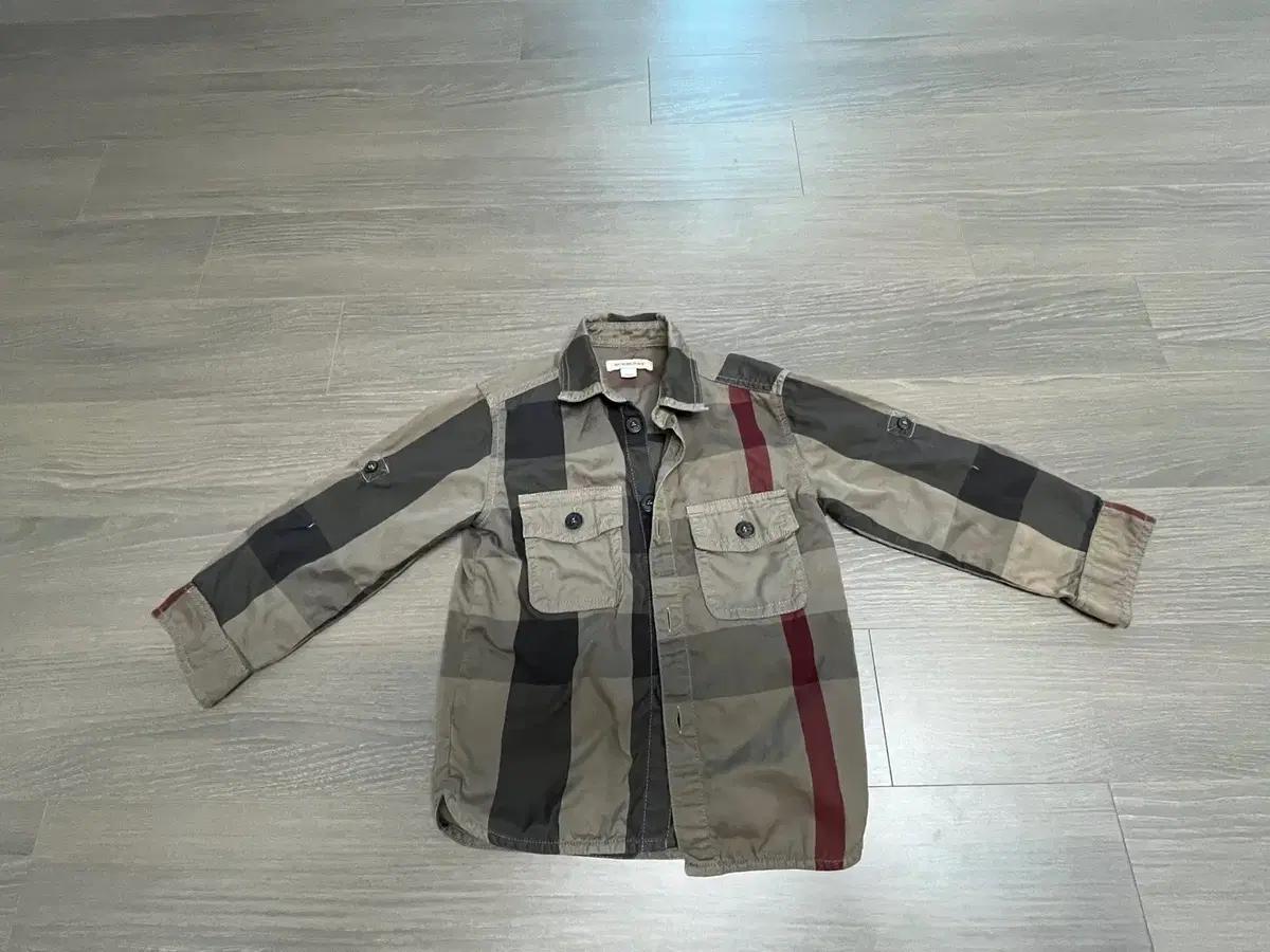 버버리 칠드런 체크패턴 셔츠 3Y(98CM)