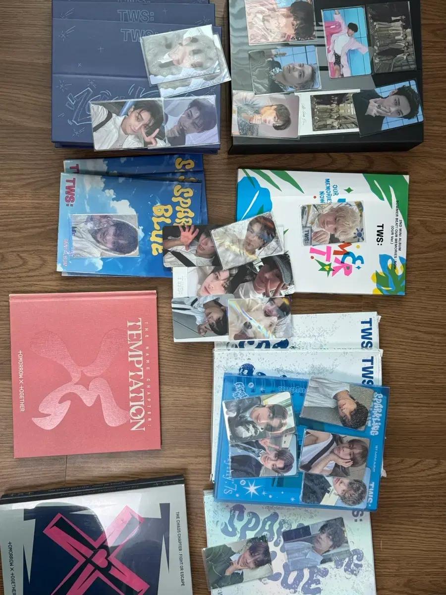 투바투 투어스 방탄 앨범 포카