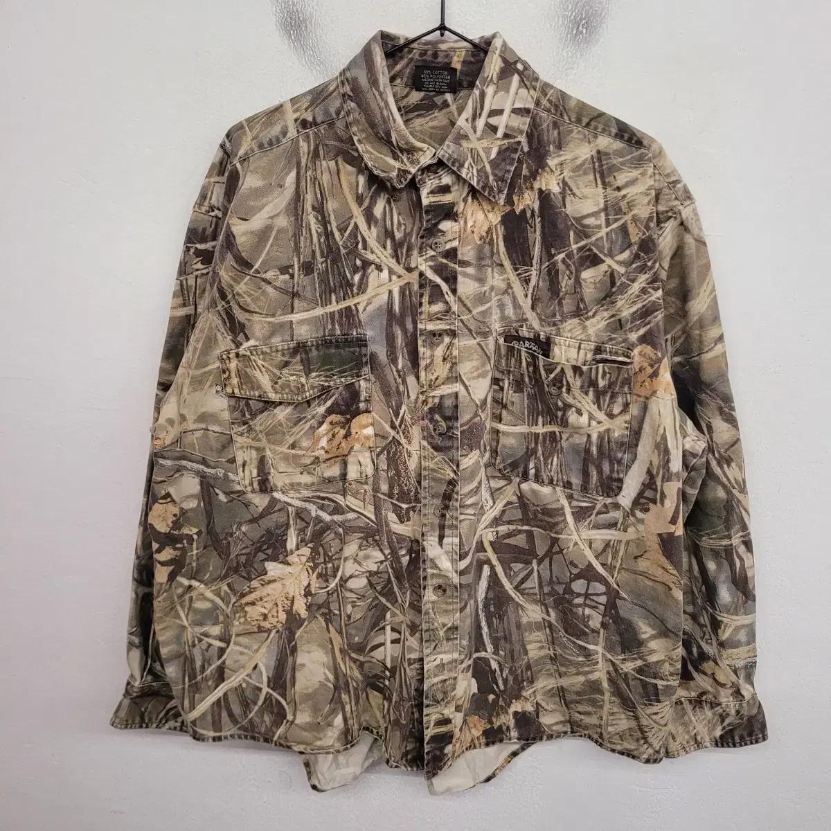 [105/XL] SPARTAN O. 네이티브 패턴 셔츠 (USA)