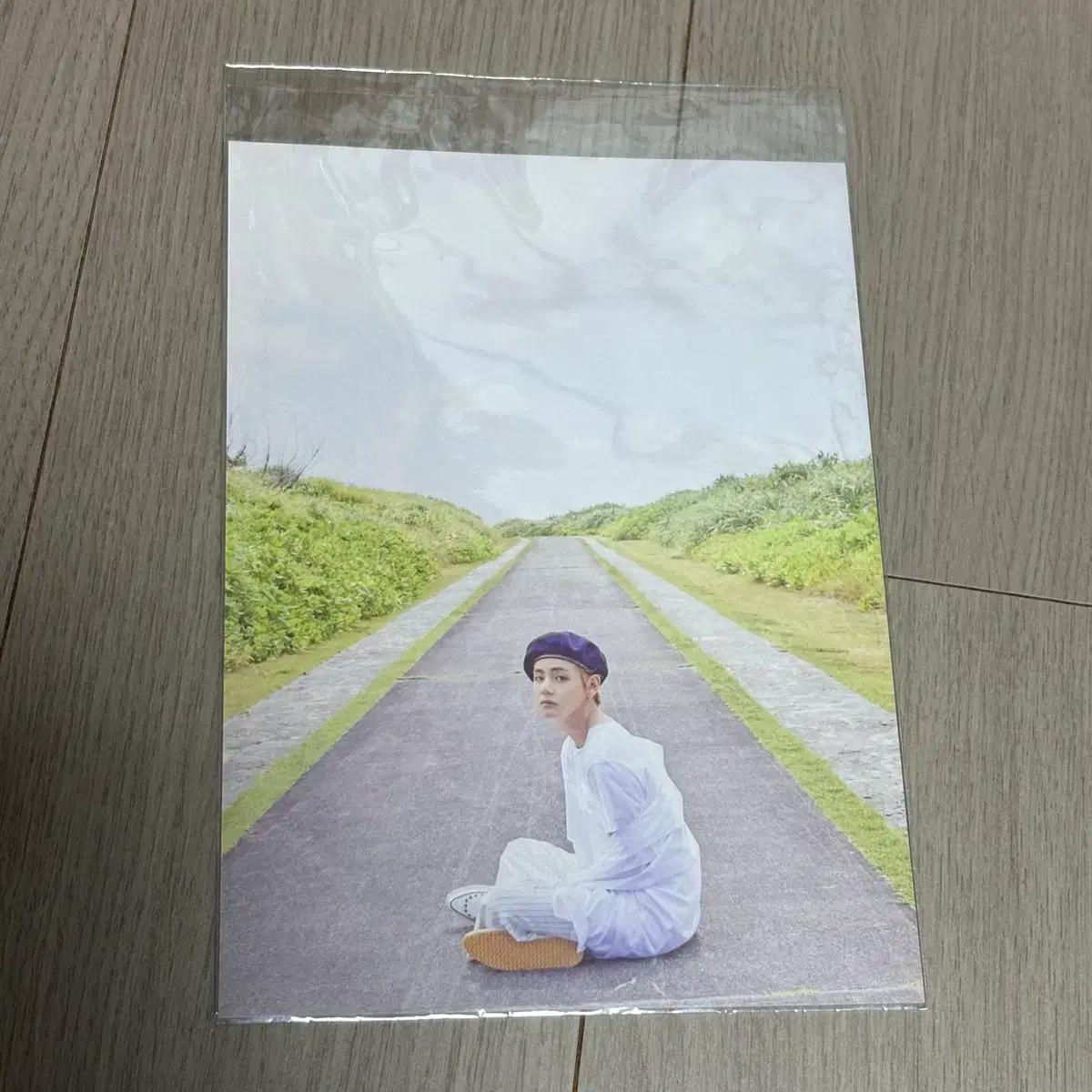 BTS 방탄 2018 시즌그리팅 뷔 태형 엽서 사진