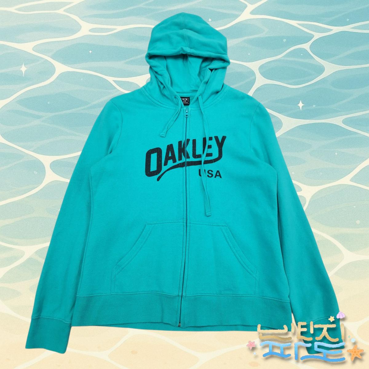 L VTG oakley 오클리 민트 후드집업