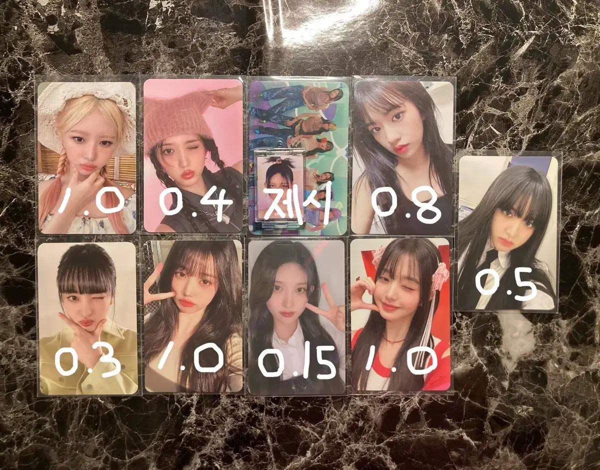 아이브, 뉴진스, 제베원 포카 교환 / 판매