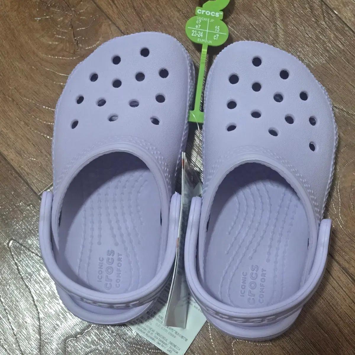크록스 클래식 클로그 토들러 c7 140