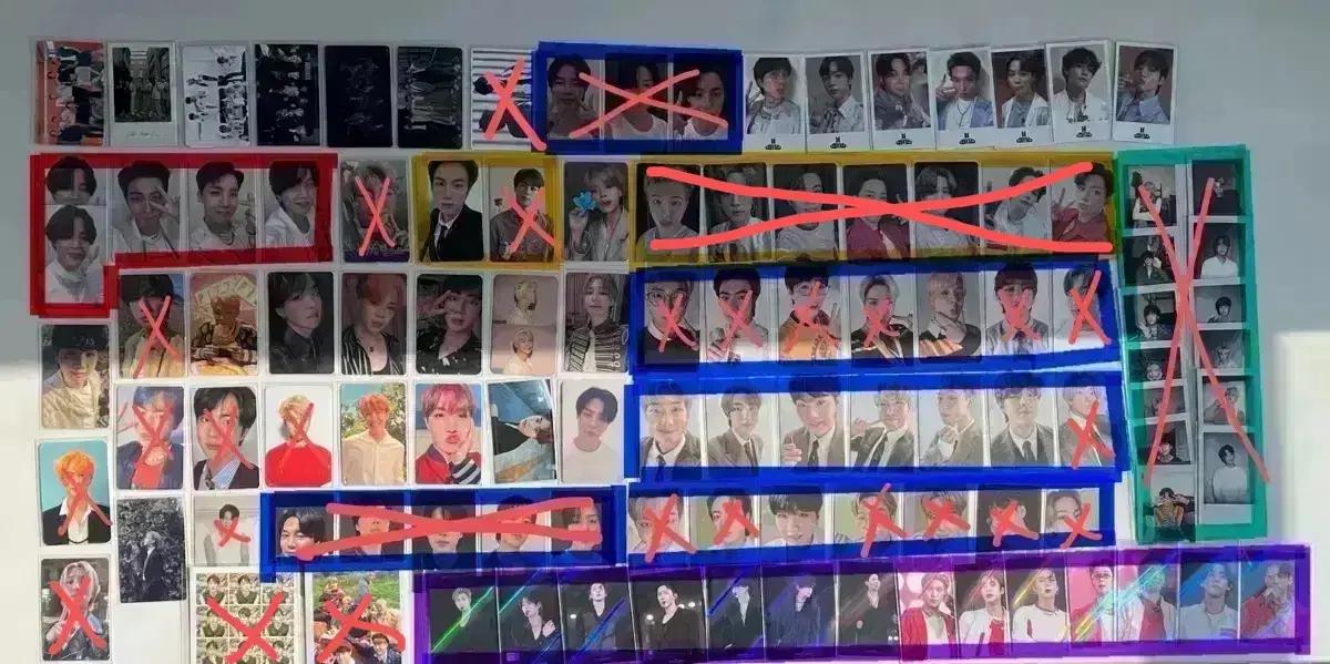 방탄소년단 BTS 포토카드 일괄 양도 판매 (가격내림)