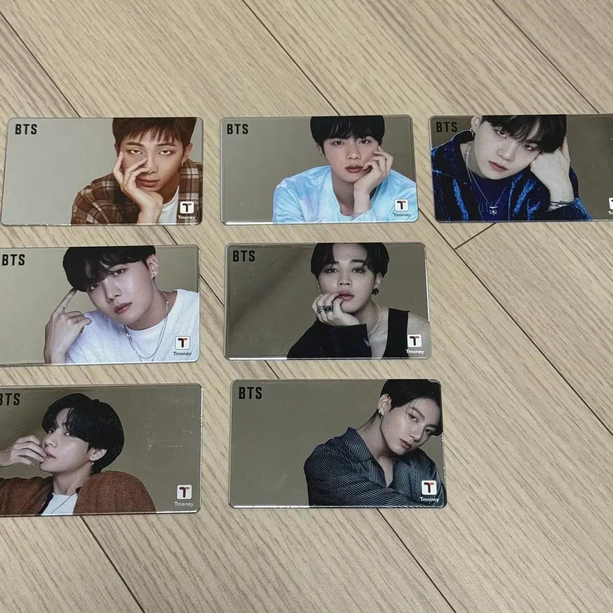 방탄 BTS 거울 티머니카드 일괄 양도 ㅅㅊㅇ)무나방탄포카굿즈아미밤앨범