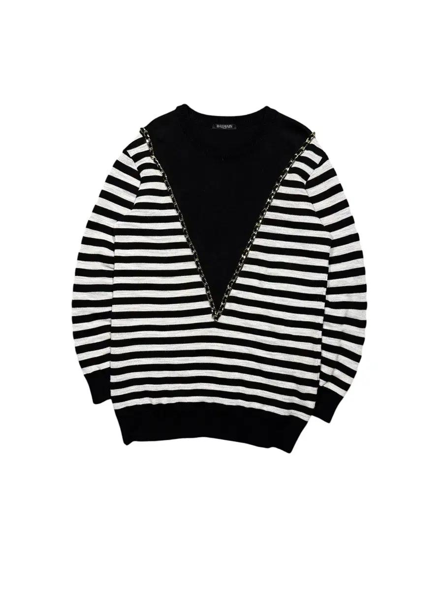Balmain 발망 체인 디테일 니트