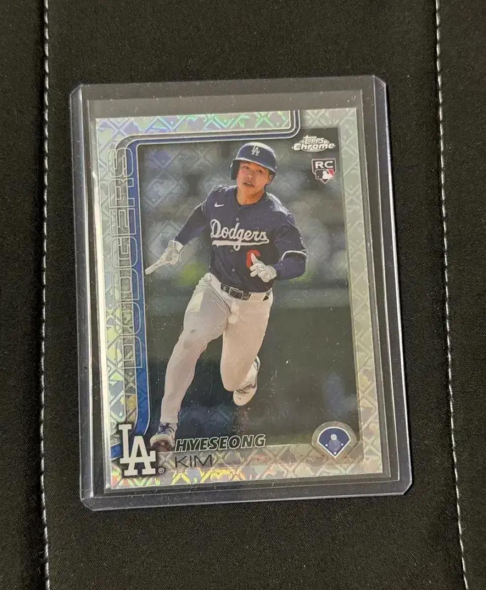 김혜성 LA 다저스 RC 루키 카드 / Topps Chrome