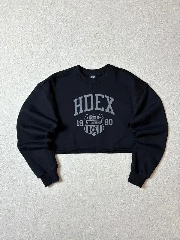 HDEX 우먼스 바시티 크롭 맨투맨 PN7409