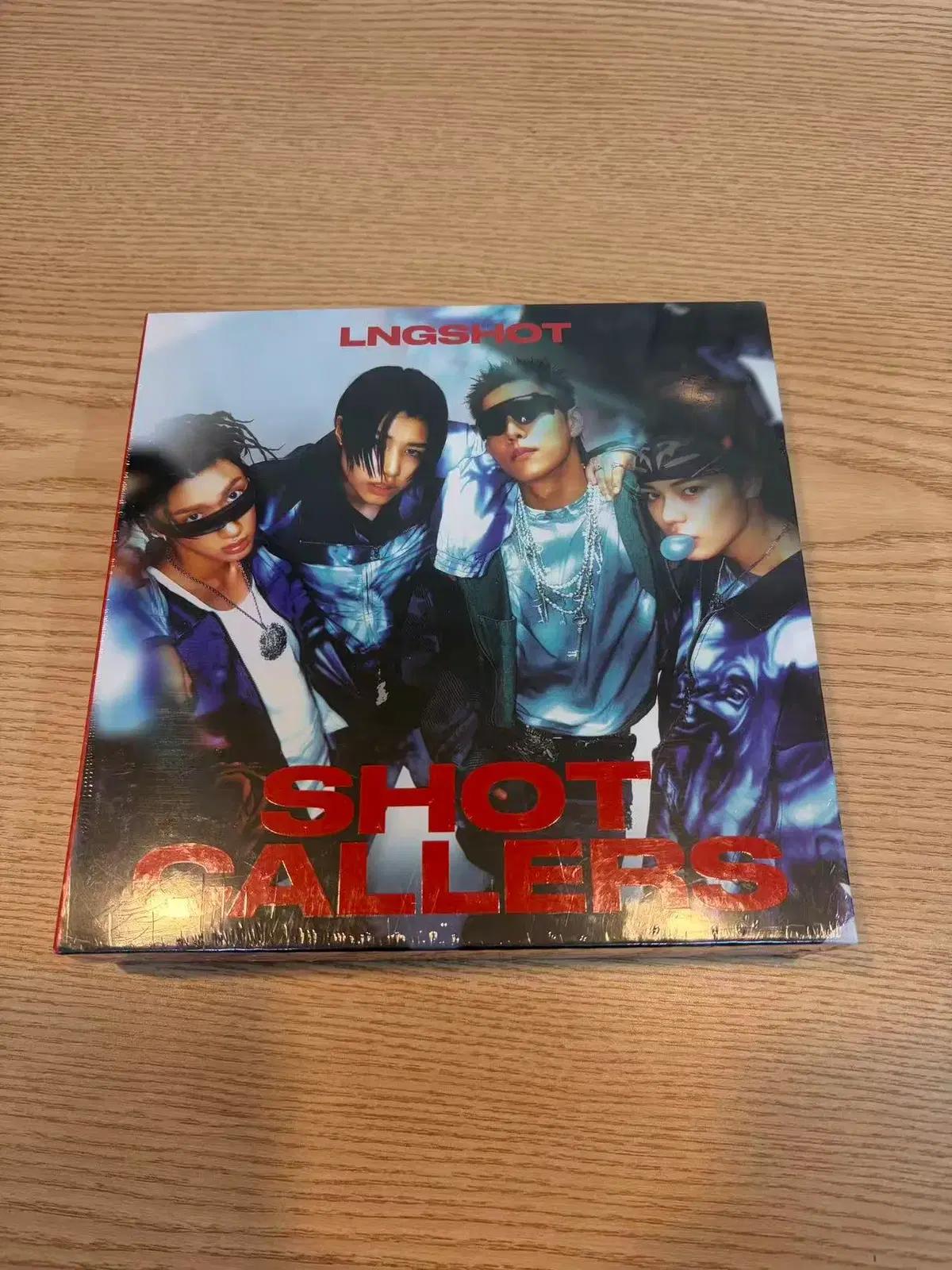 롱샷 앨범 LNGSHOT SHOT CALLERS스탠다드 미개봉 양도 현물