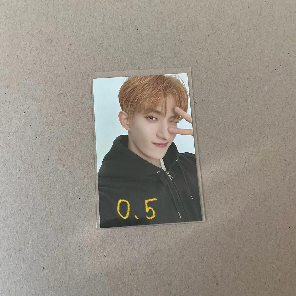 세븐틴 도겸 8th Anniversary 귀걸이 포토카드