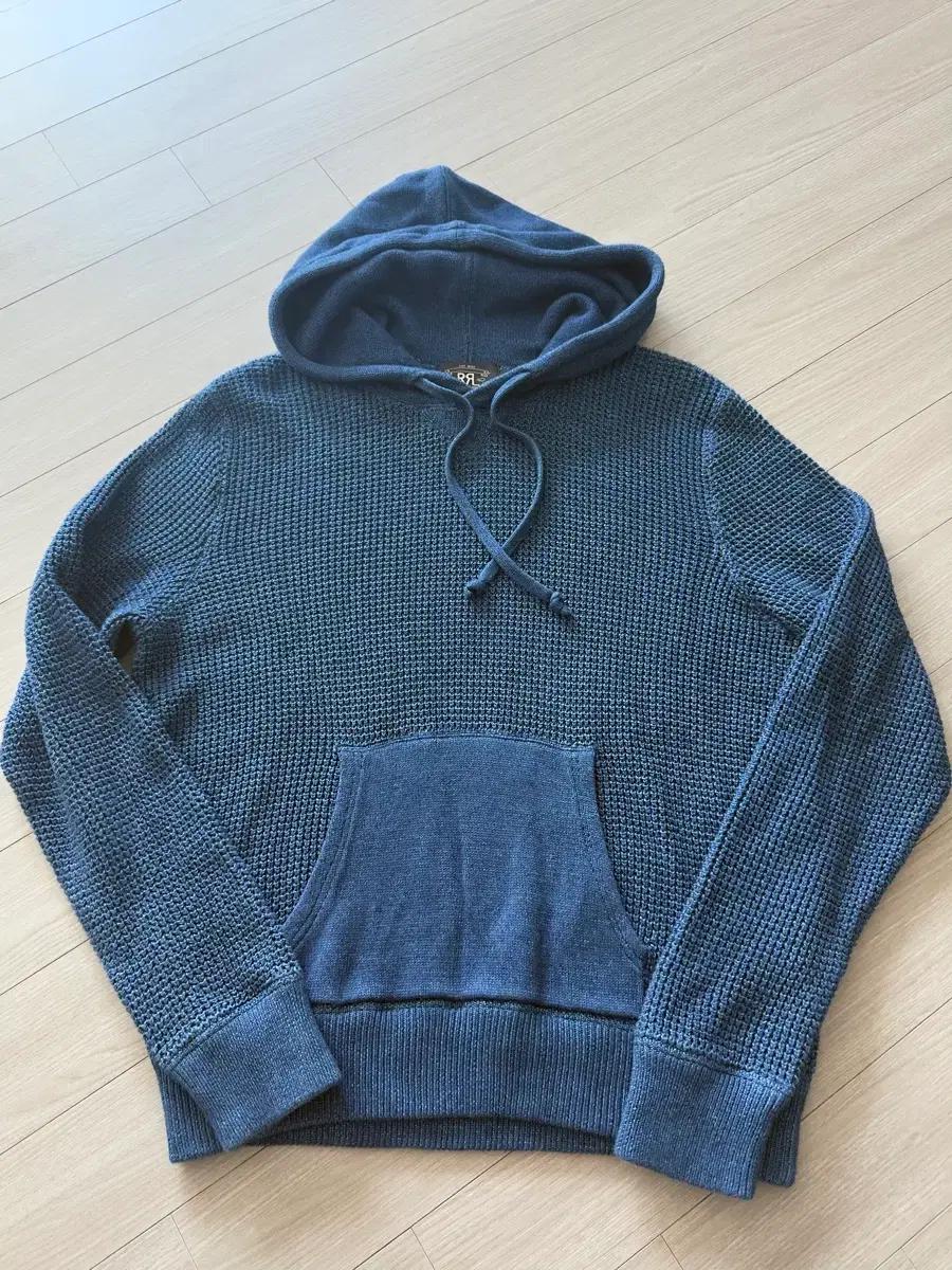 rrl 더블알엘 와플 니트 후드 xl 레어