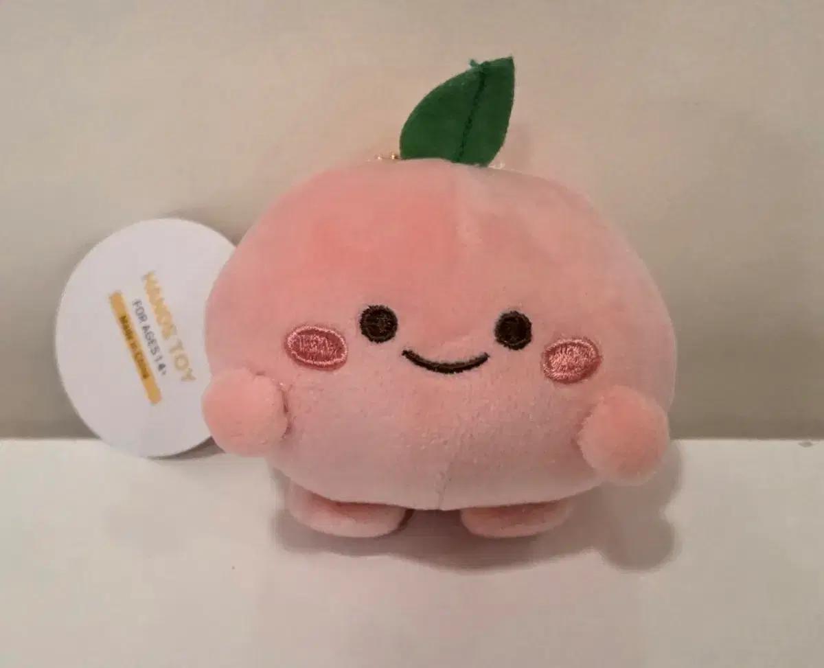 HANDS TOY 복숭아 인형 키링