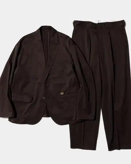 [XL] 트립스터 x 디키즈 수트 셋업 25ss _ 다크 브라운