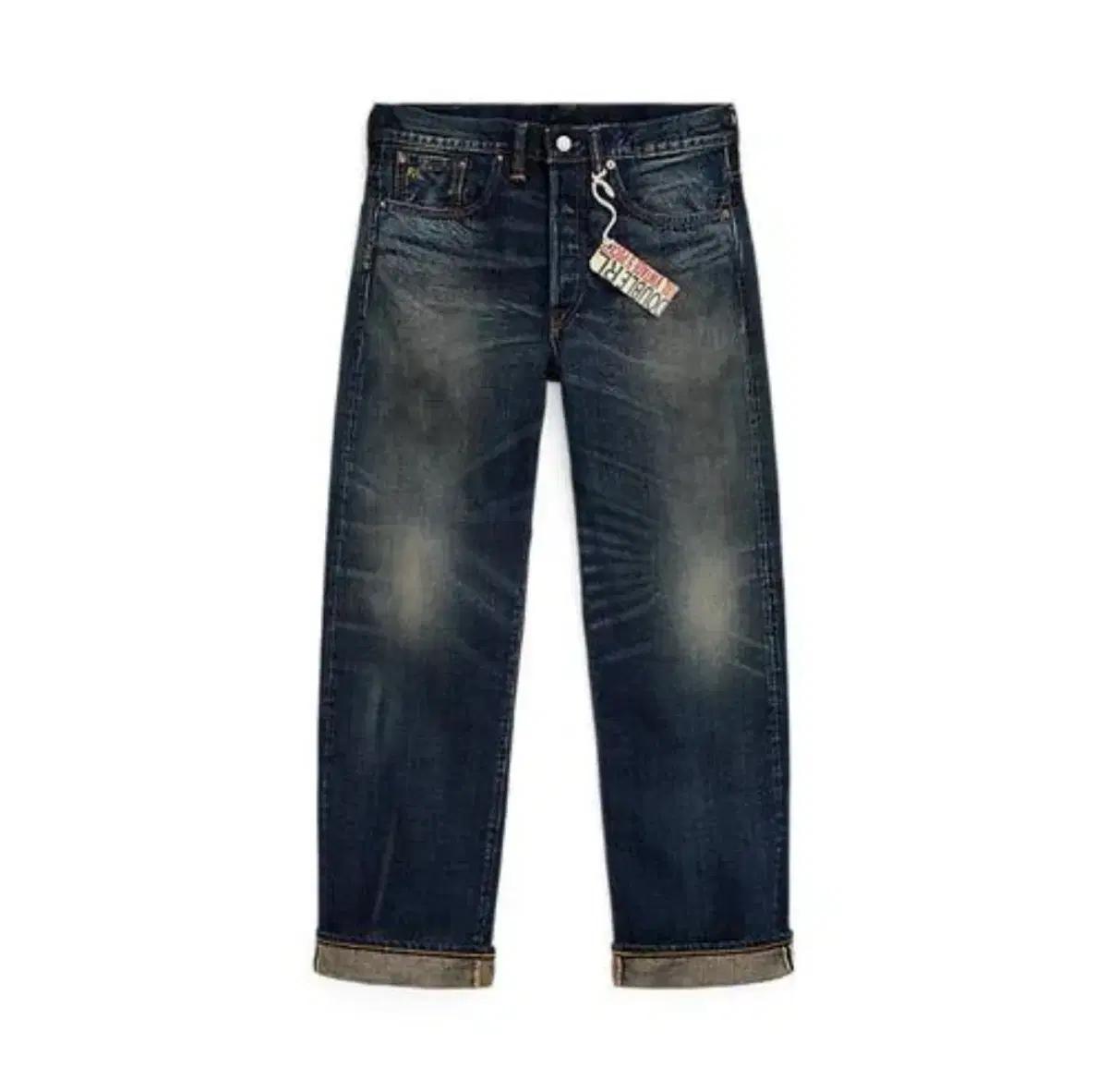 Rrl 빈티지 파이브 포켓 기빈스진 32/32 새상품