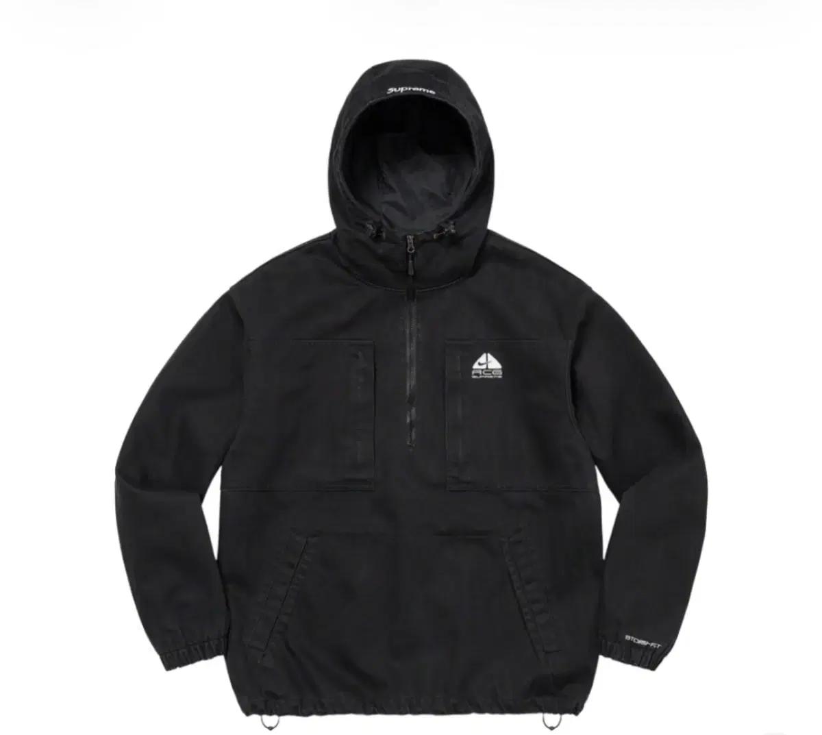 슈프림 나이키 ACG 데님 풀오버 블랙 22FW