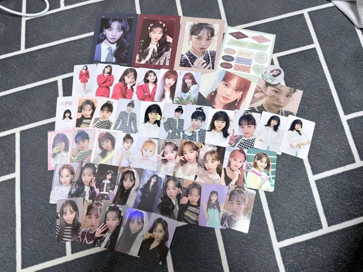 김채원 채원 생사진 포토카드 총 일괄 양도 88장 르세라핌