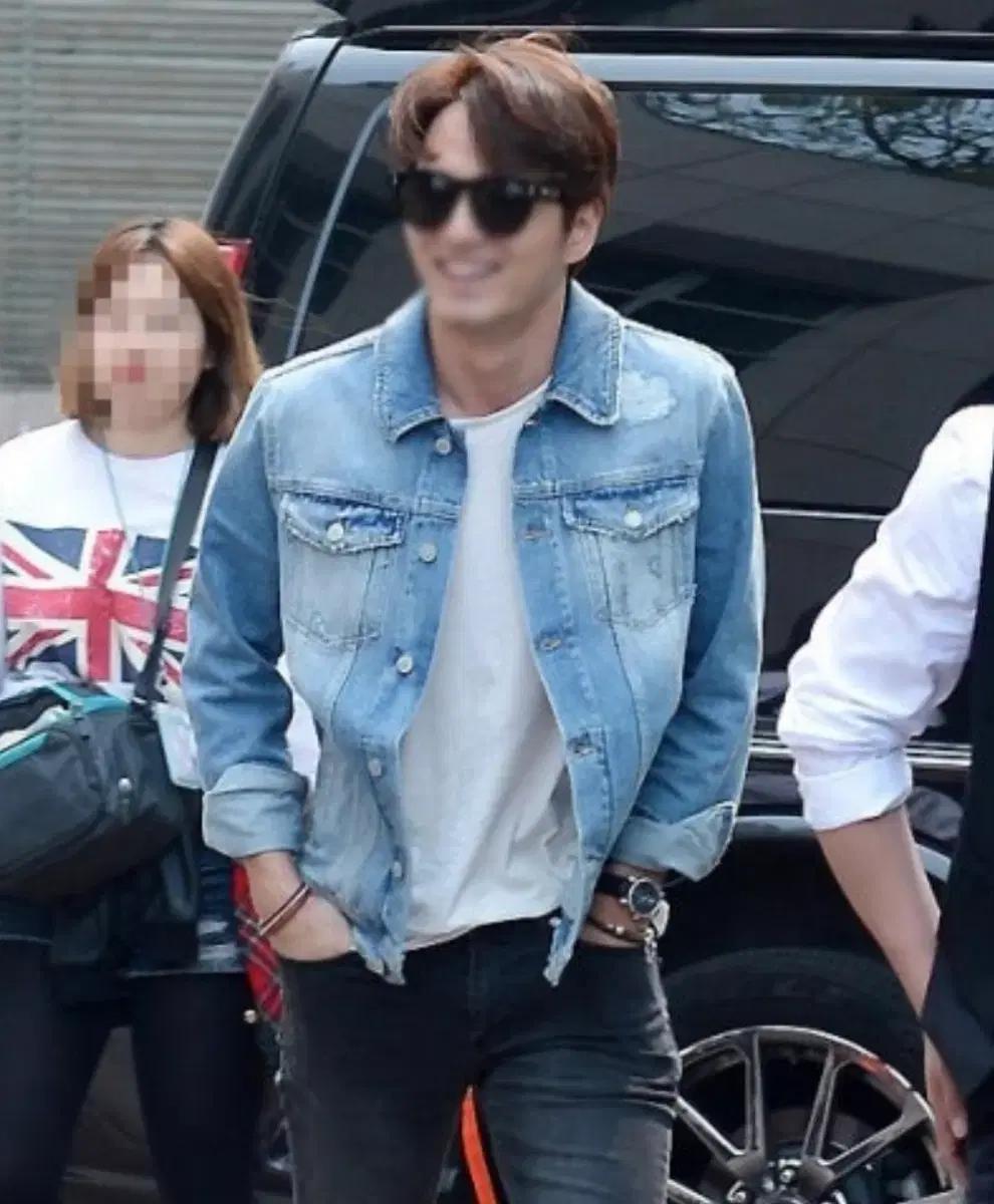 이진욱 MSGM 남자 청자켓