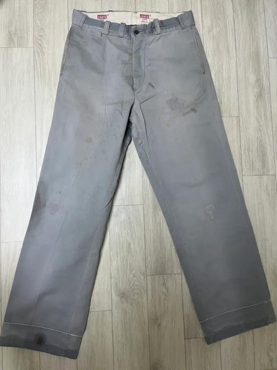 리바이스빈티지클로딩 LVC Drenched Grey Chino 32X32