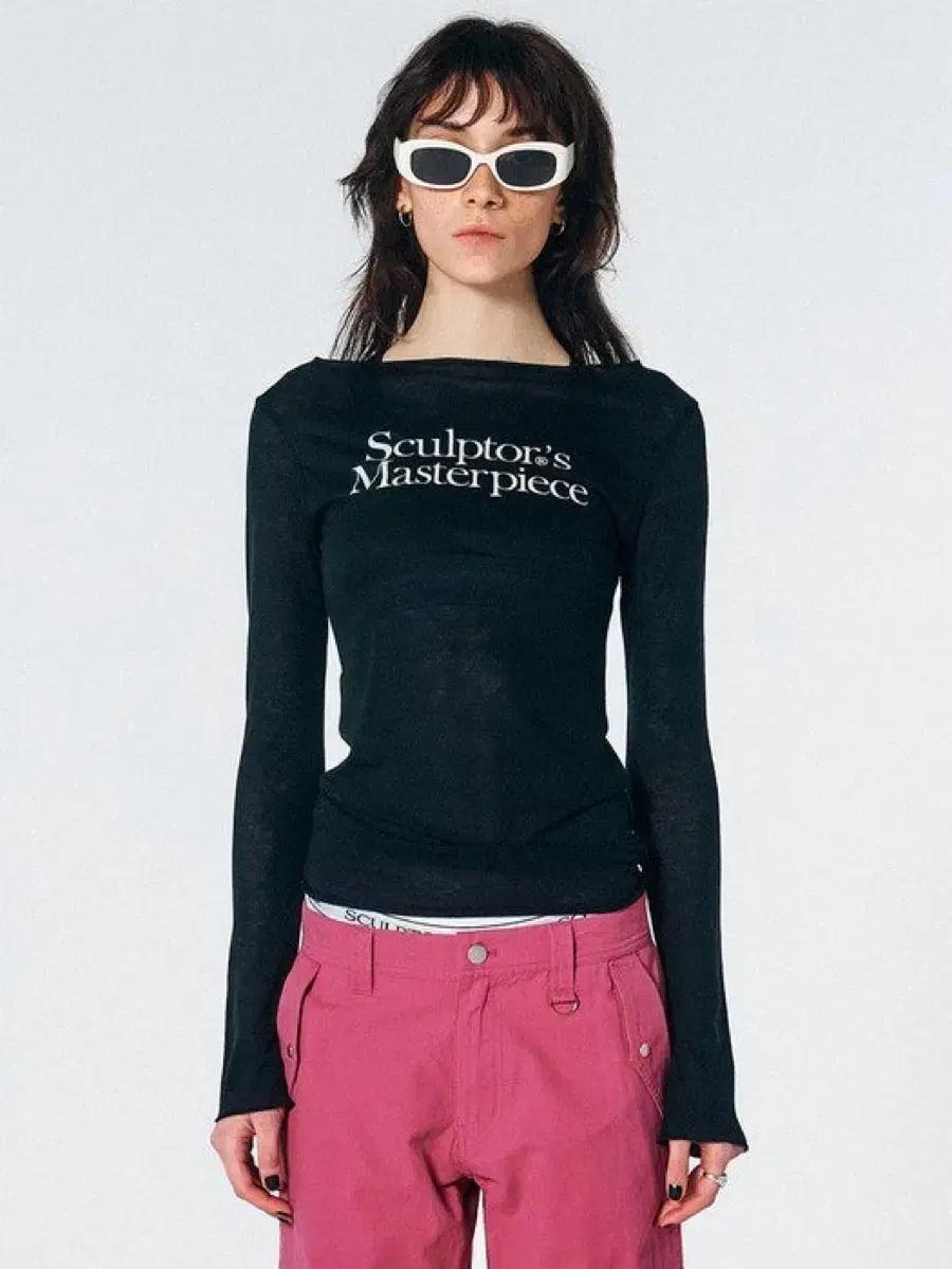 스컬프터 Masterpiece Sheer Top Black