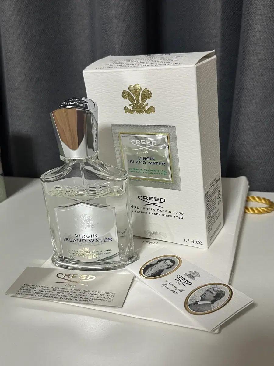 [국문택] 크리드 버진아일랜드워터 50ml 풀구성(~28.10)