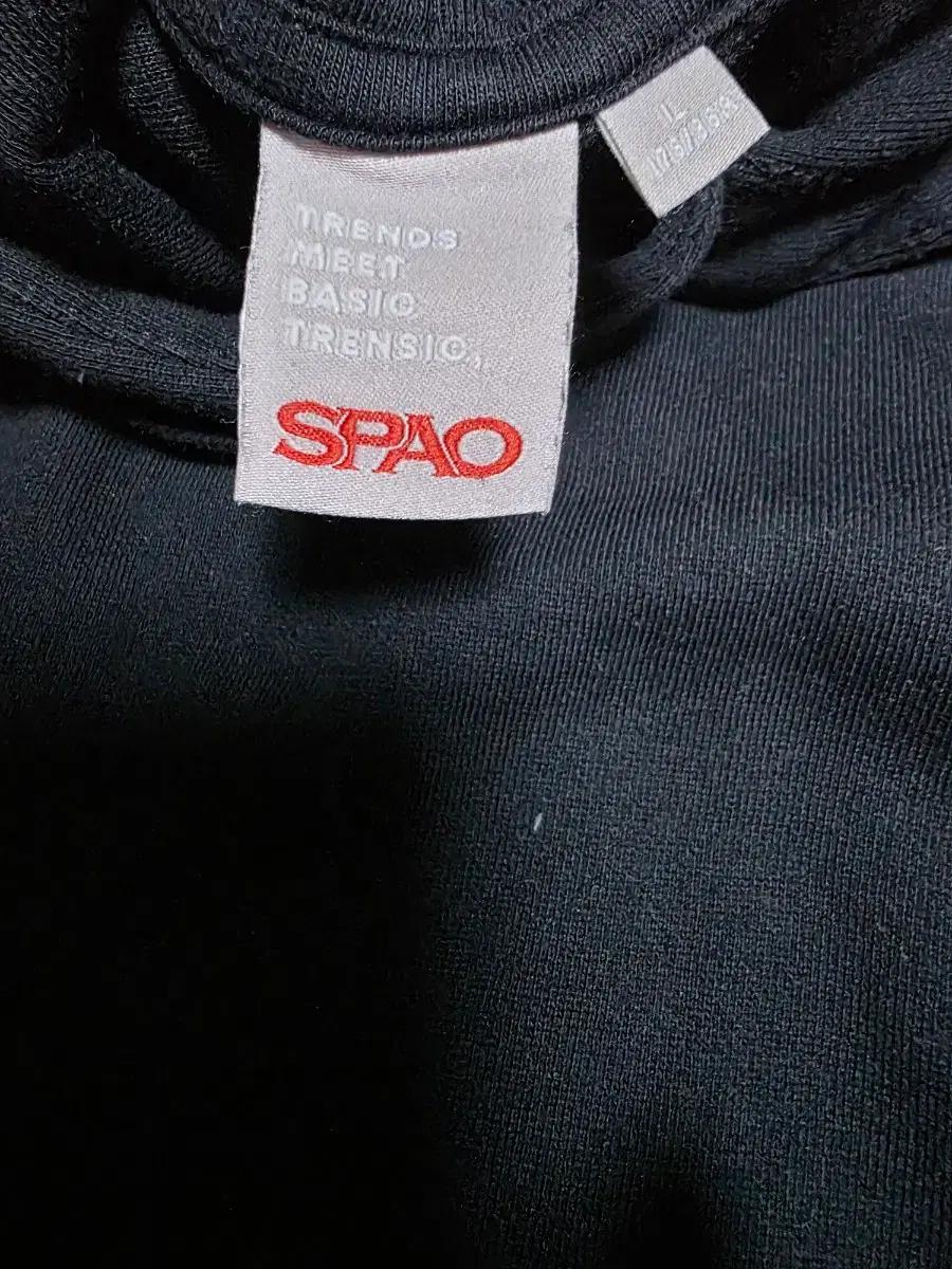 스파오 기모 후드티(라지)
