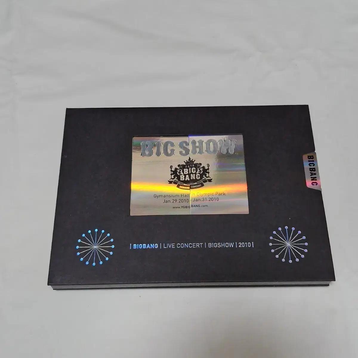 빅뱅 2010 빅쇼 라이브 콘서트 DVD