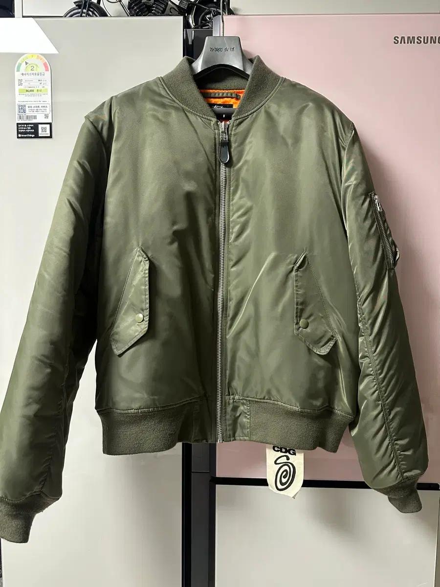 스투시 CDG 꼼데가르송 ma-1 자켓