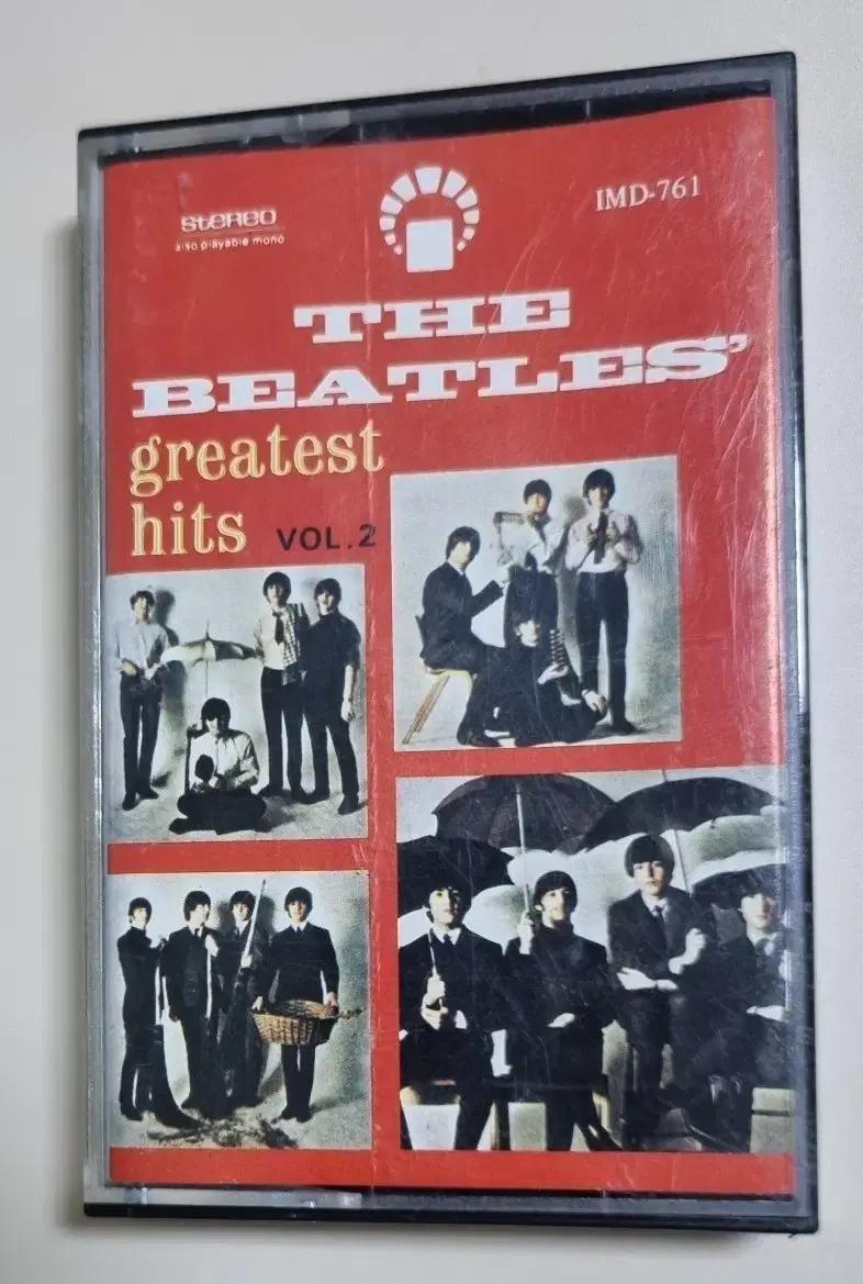 비틀즈 Greatest Hits Vol.2 카세트테이프