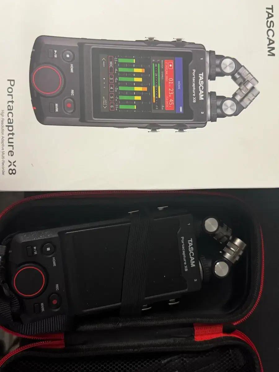 TASCAM Portacapture X8 레코더