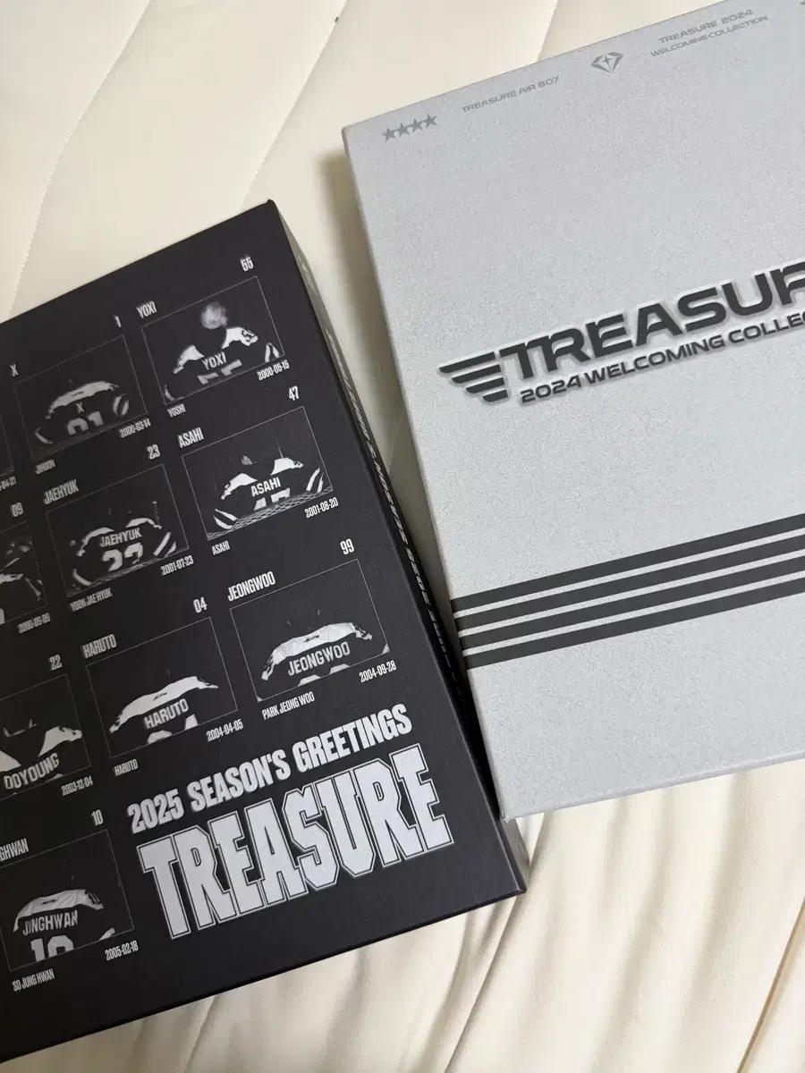 트레저 2025 2024 시즌그리팅 구성품 양도 TREASURE 시그