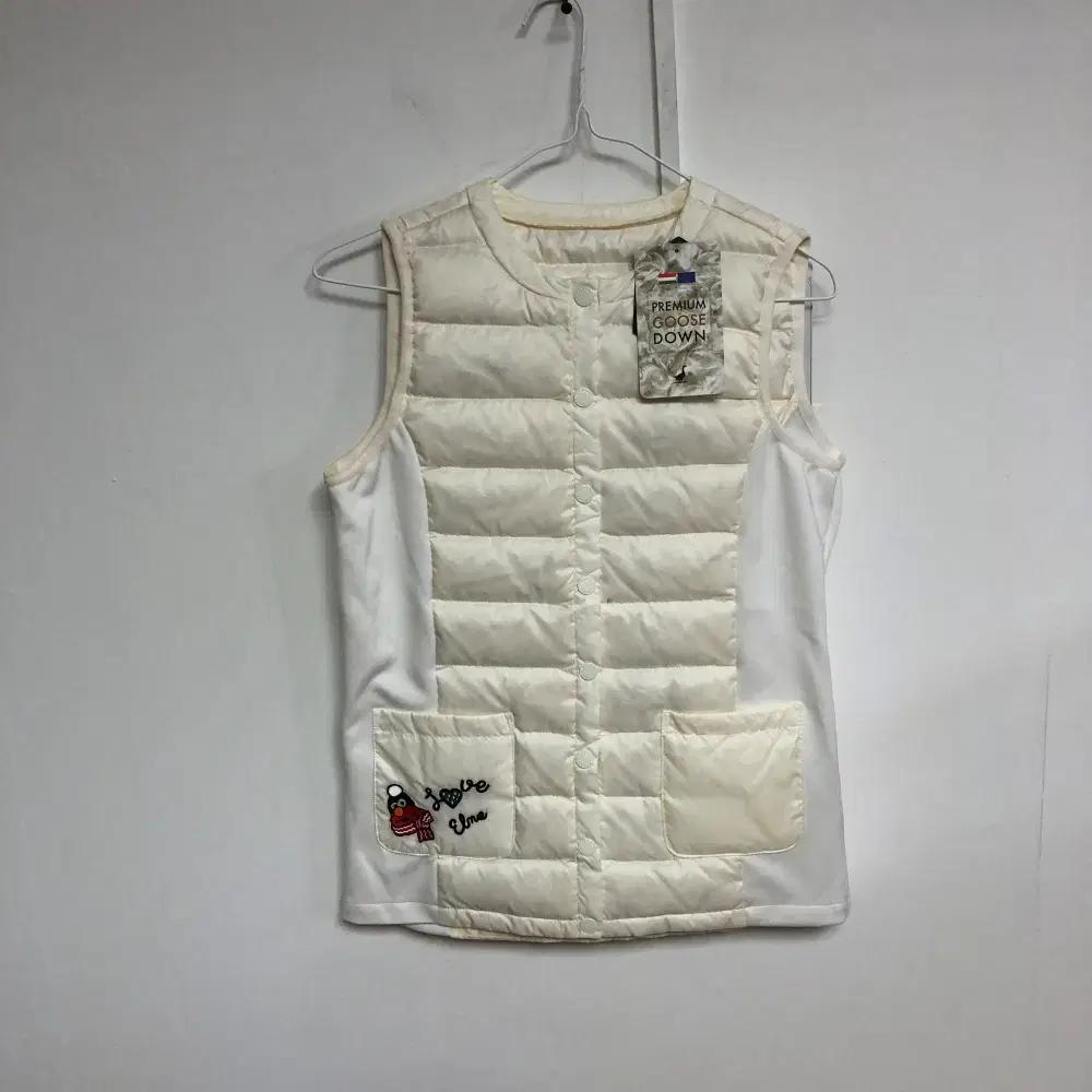 세서미스트리트 여성 구스 패딩 조끼 90S 55호@9902