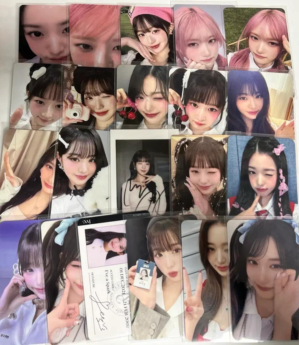 손해없는)아이브시세킹랜포합니다!분철시크릿포카교환싸인인형싸포리바이브