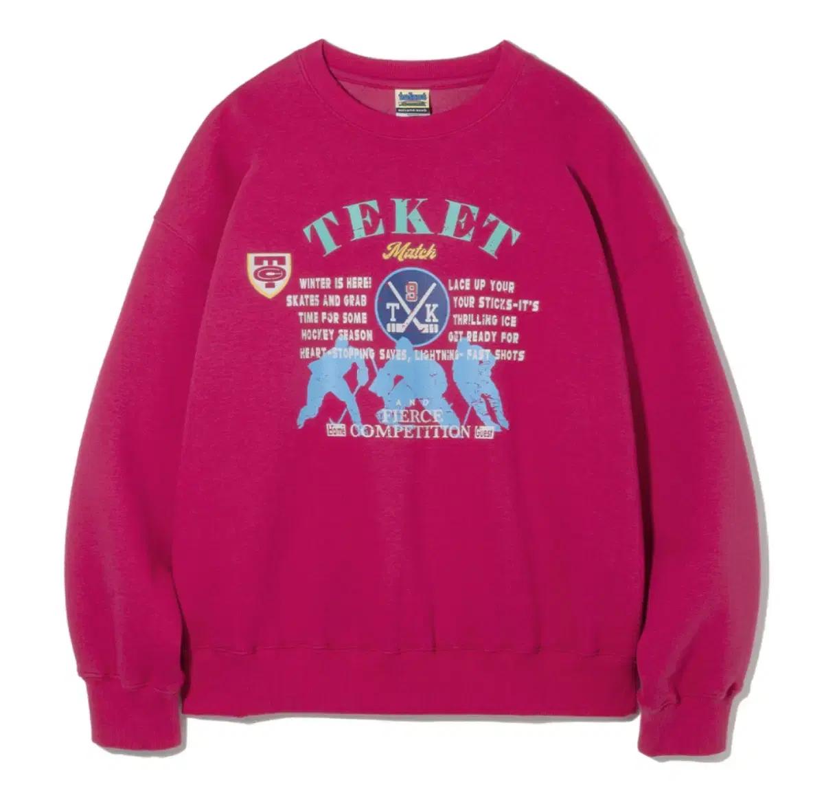테켓 teket Cole Sweatshirt Pink 맨투맨