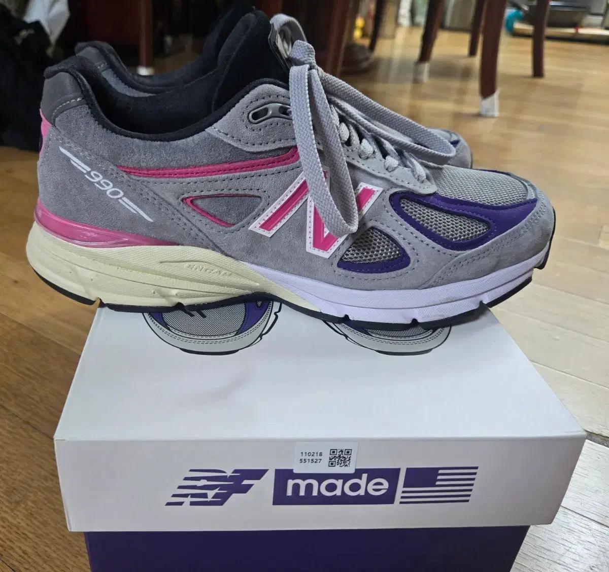 new balance 990v4 kith x united arrows