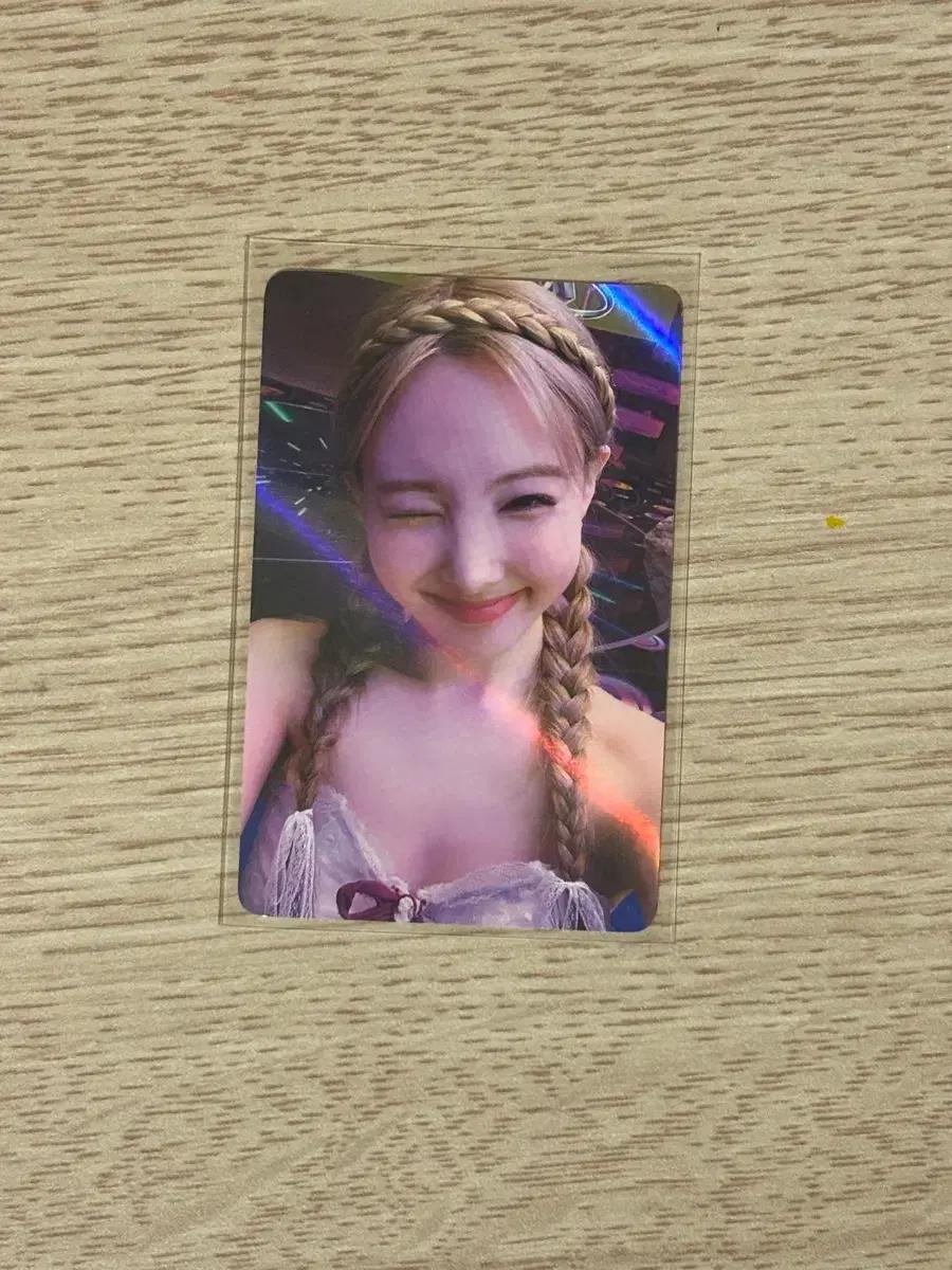 트와이스 나연 톡댓톡 위드뮤 미공포 포카