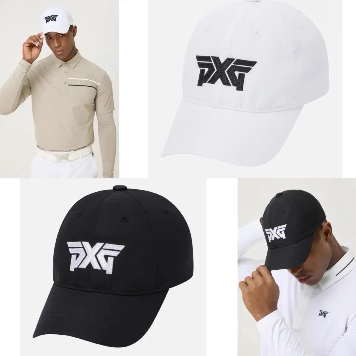 pxg 골프 볼캡 모자