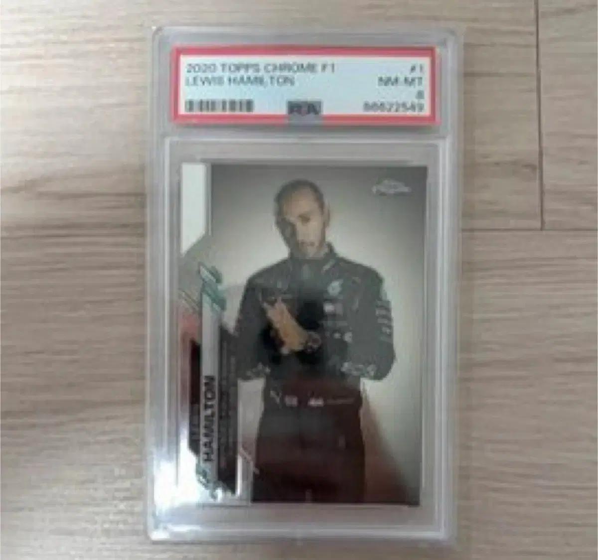 f1 topps chrome 등급 카드 루이스 해밀턴