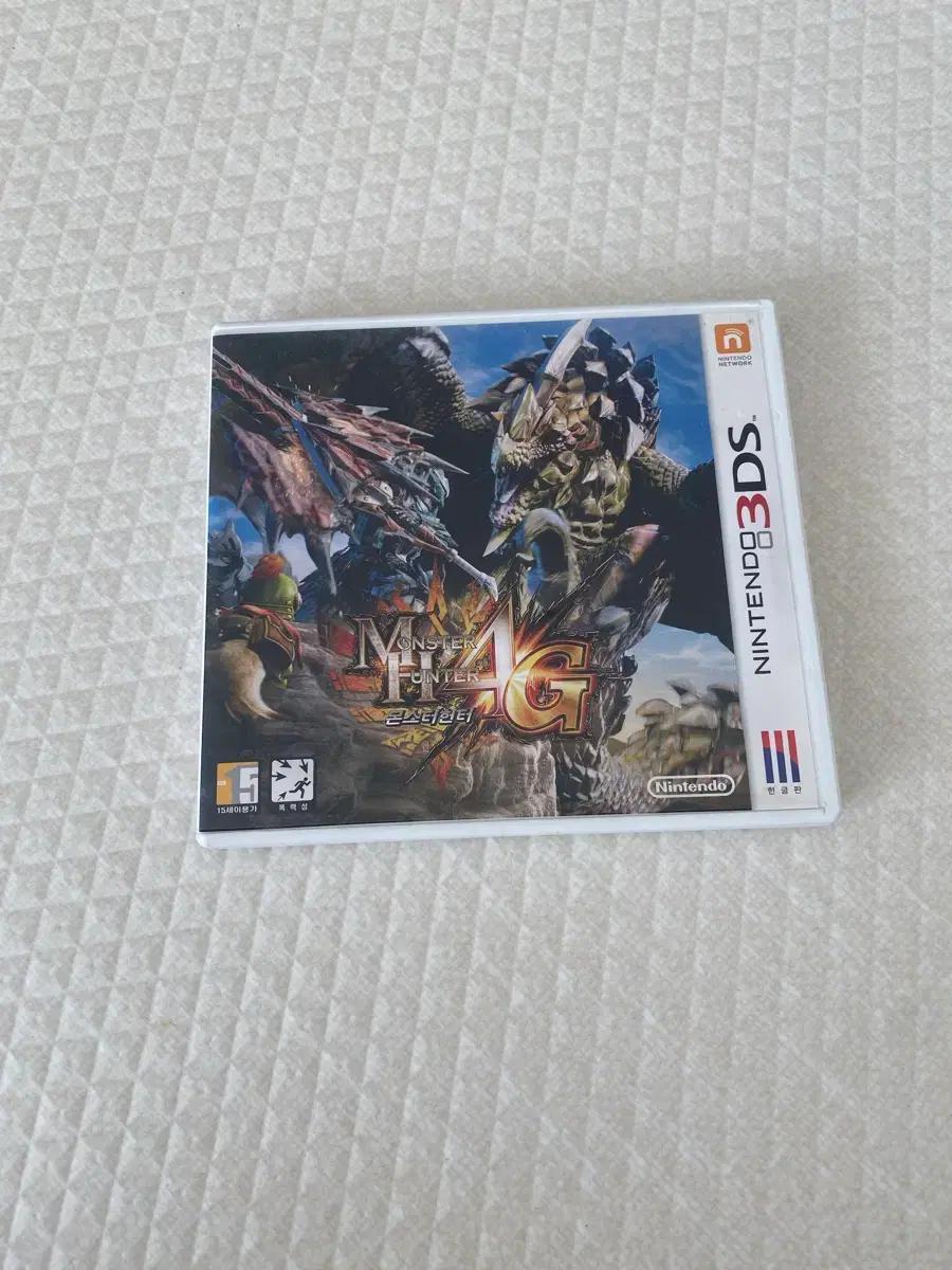 닌텐도 3DS 몬스터헌터 4G 게임팩