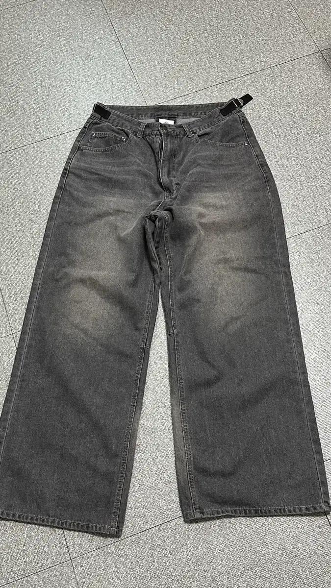 [3] 폴리테루 고시마 데님 페이디드 그레이