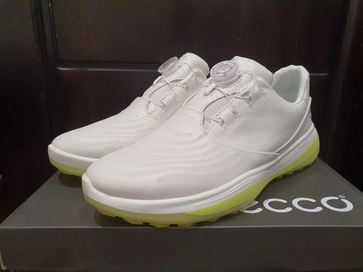 에코 ECCO LT1 남성 골프화 화이트 260mm 새상품