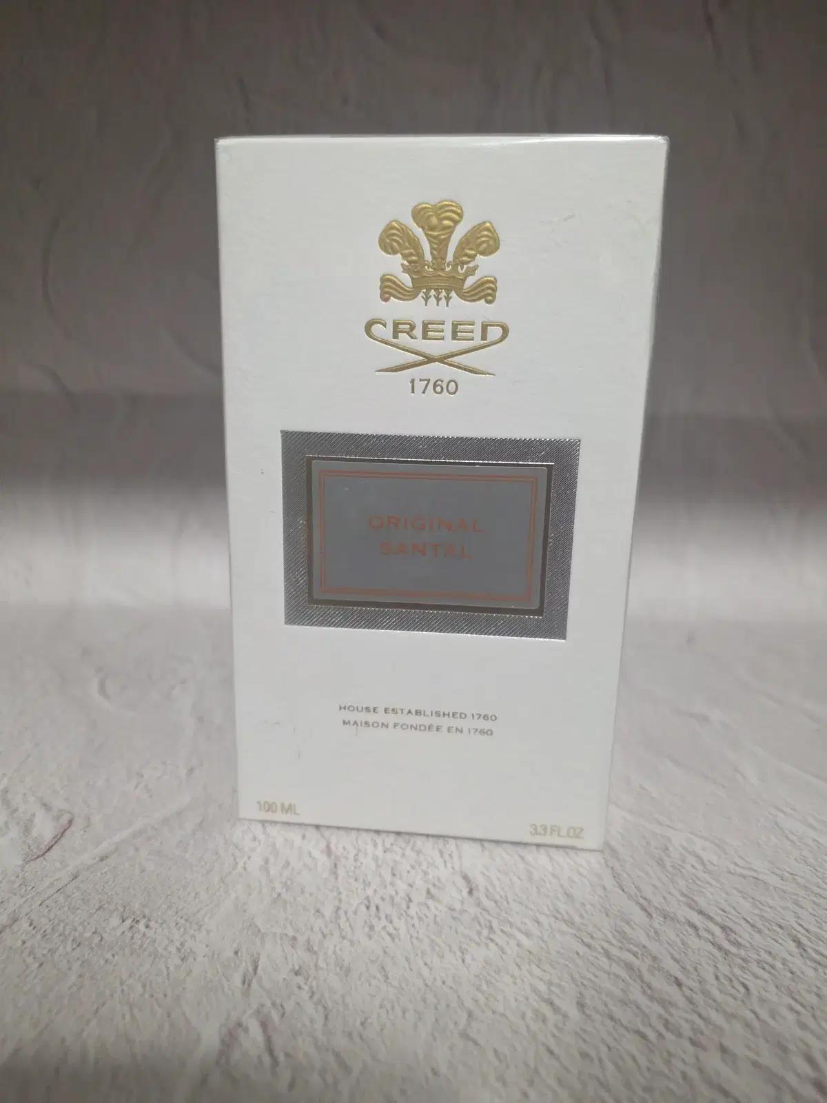 크리드 오리지널 상탈 100ml 무료배송 쇼핑백 공병 샘플 증정