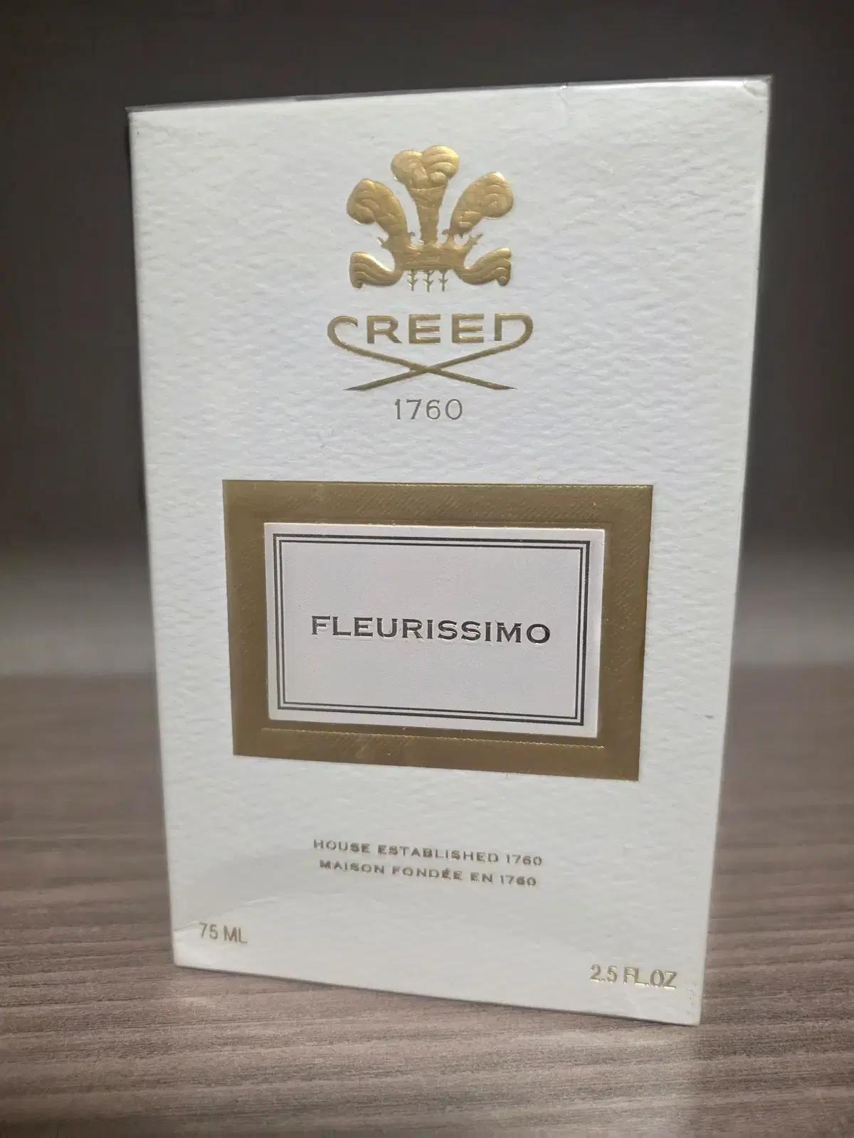크리드 플러리시모 75ml 쇼핑백 + 샘플 + 공병 + 무료배송