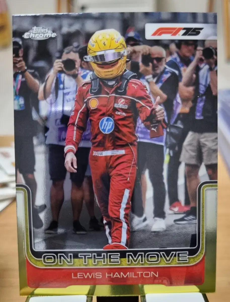2025 F1 탑스 크롬 루이스 해밀턴 카드