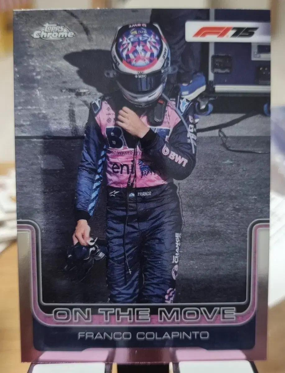 2025 F1 탑스 크롬 콜라핀토 카드