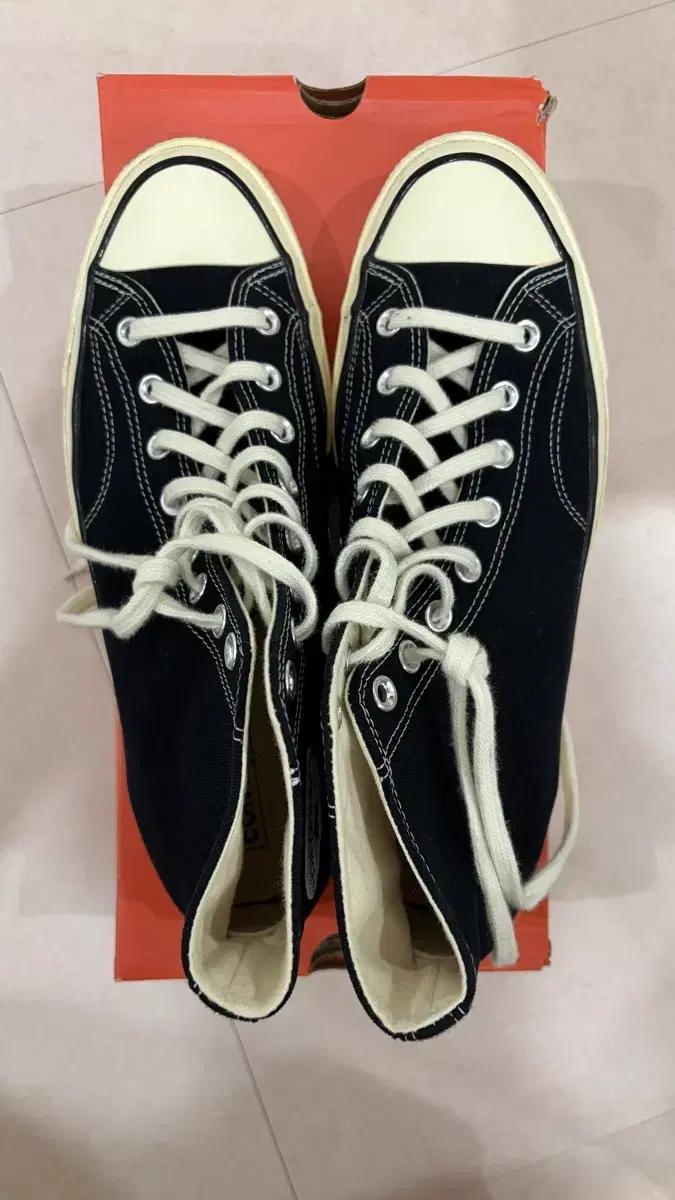 컨버스 하이 블랙 285 us10.5