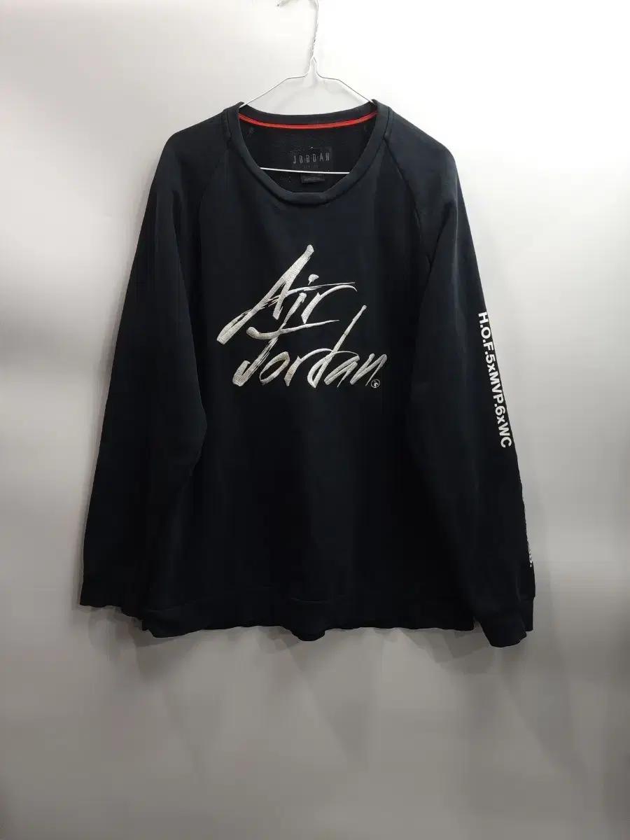 [XL] 에어 조던(Air Jordan) 플라이트 빅 로고 맨투맨 (블랙