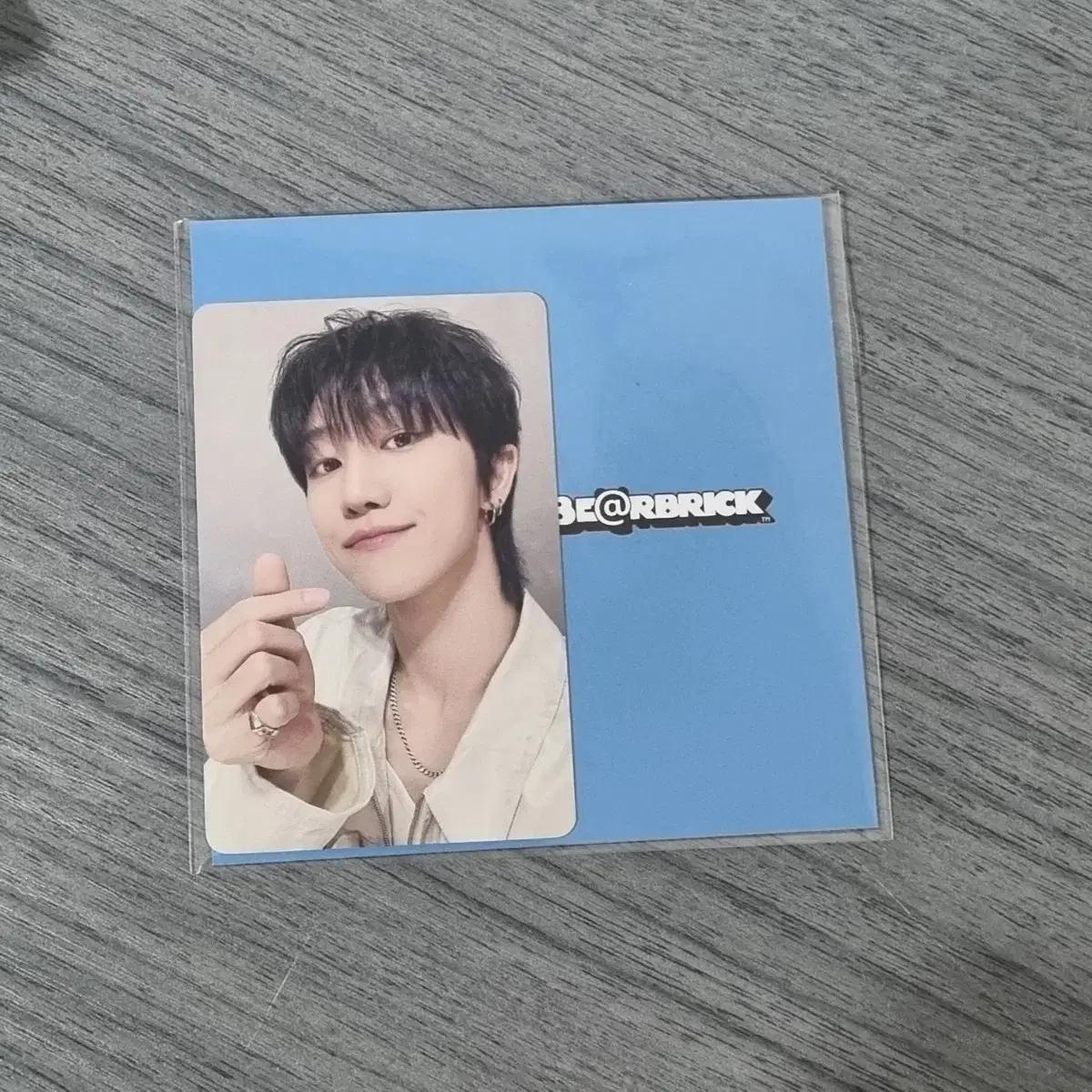 세븐틴 베어브릭 디에잇 the8 포카 포토카드