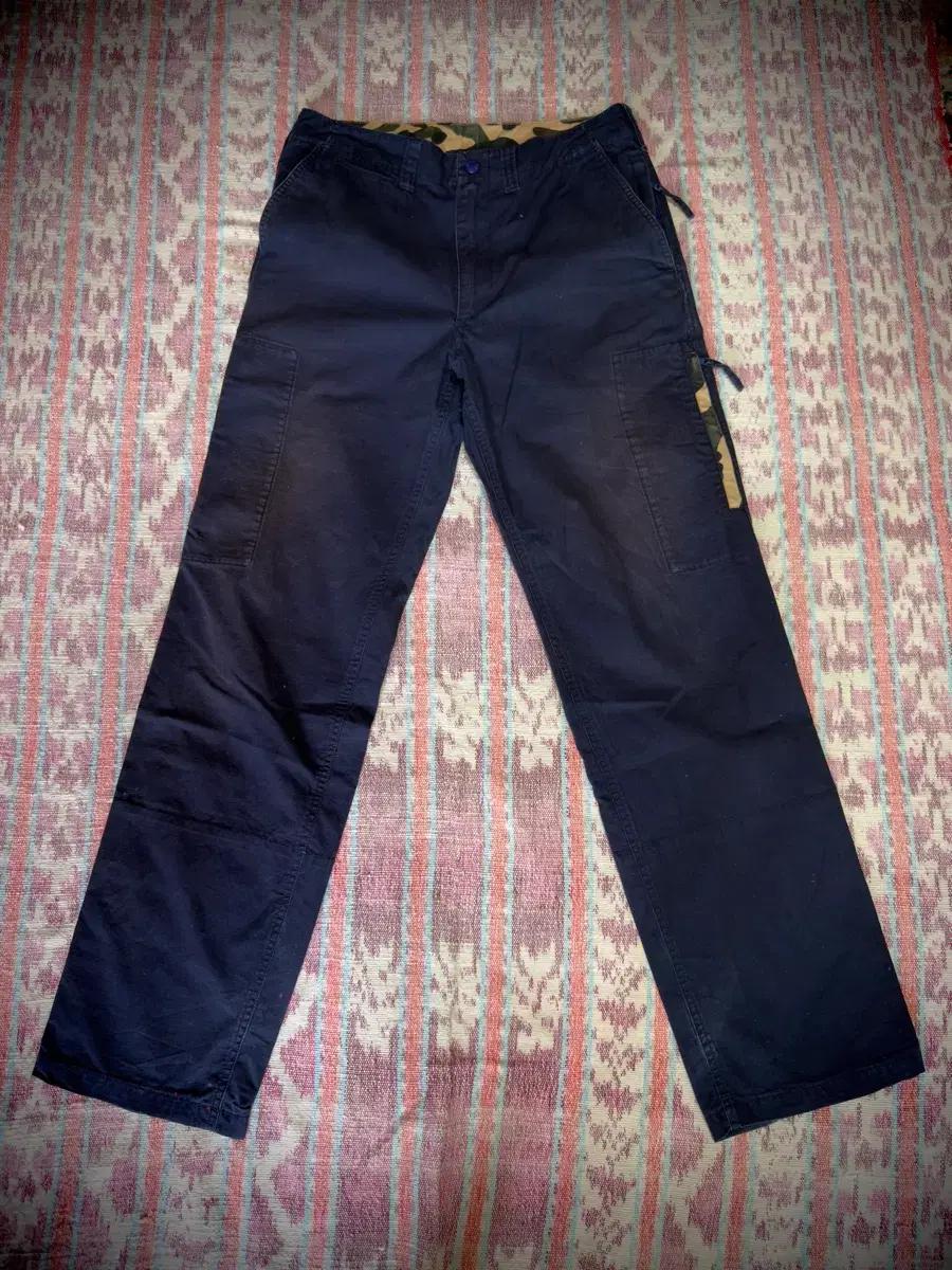 00s Old Bape Sun Faded Military Pants