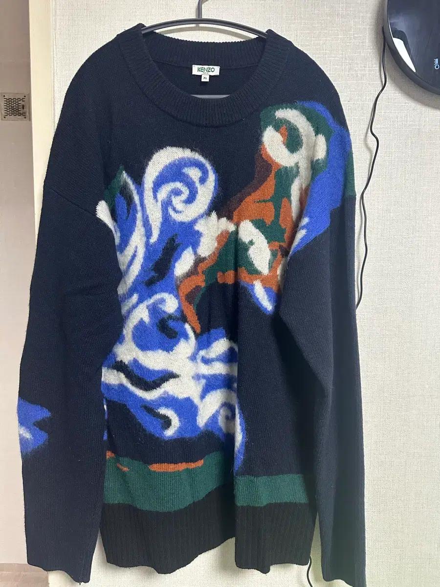 KENZO 겐조 패턴 니트 XL판매해요